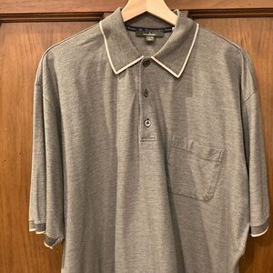 Ermenegildo Zegna Cream Polo Shirt xxl 56